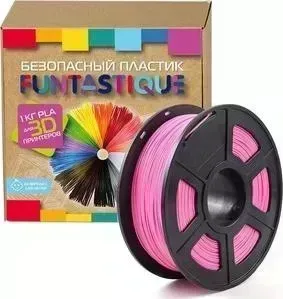 Пластик в катушке для 3D принтера Funtastique PLA-1KG-PK розовый