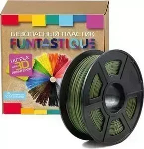 Пластик в катушке для 3D принтера Funtastique PLA-1KG-HK хаки