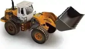 Радиоуправляемый бульдозер Hobby Engine Wheeled Loader масштаб 1/14 2.4G - HOB-806NEW