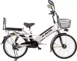 Велогибрид Eltreco e-ALFA GL gray - 010824-0276