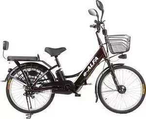 Велогибрид Eltreco e-ALFA brown - 010822-0210