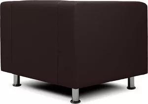 Фото №2 Кресло офисное Шарм-Дизайн Бит коричневый