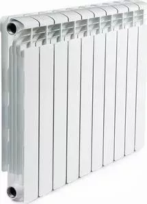 Радиатор RIFAR ALUM 500 10 секции аллюминиевый боковое подключение (RAL50010)