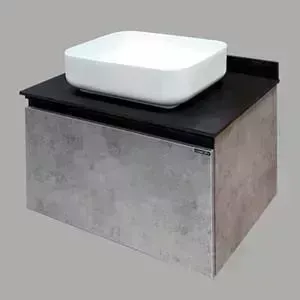 Мебель для ванной Comforty Эдинбург 75 бетон светлый