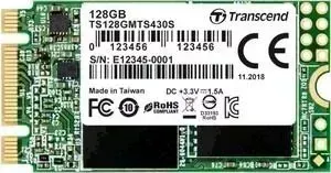 SSD накопитель Transcend 128Gb M.2 TS128GMTS430S