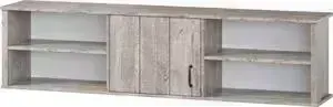 Полка WOODCRAFT навесная Лофт-3 петли слева