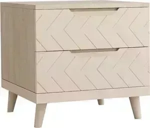 Тумба прикроватная R-home Сканди жемчужно-белый