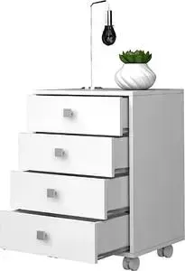 Тумба Manhattan Comfort Nightstand 1.0 bcr 30-06 white