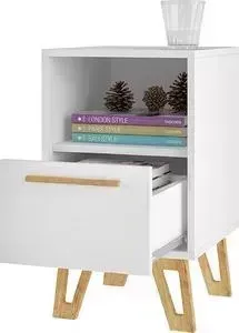 Тумба Manhattan Comfort Doris 1,0 bm 91-159 white