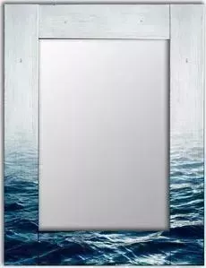 Зеркало Дом Корлеоне Настенное Корлеоне Вода 90x90 см