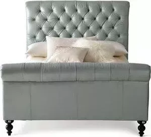 Кровать Euroson Jesse Faux-Leather Tufted 160x200