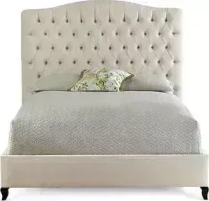 Кровать Euroson Harper Tufted Ivory Queen 160x200