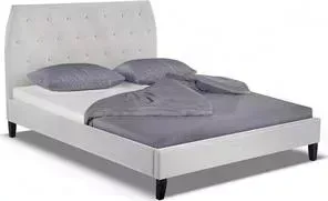 Кровать Woodville двуспальная Poli 160х200 silver