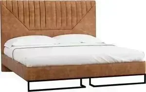 Кровать R-home Loft Alberta браун 1.6