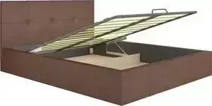 Кровать АТЛАНТ Милос 72 - 2 с ортопедическим основанием на 1600 Nice Choco