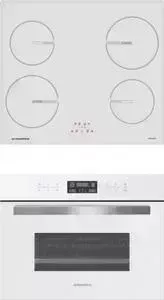 Встраиваемый комплект MAUNFELD MVI59.4HZ.2BT-WH + MCMO.44.9GW