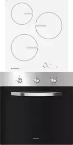 Встраиваемый комплект MAUNFELD MVCE45.3HL.SZ-WH + EOEC.586S1