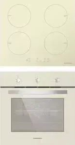 Встраиваемый комплект MAUNFELD EVI.594-BG + EOEC.586BG
