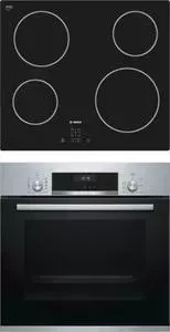 Встраиваемый комплект BOSCH PKE611D17E + HBJ558YS0Q