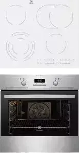 Встраиваемый комплект ELECTROLUX EHF 96547 SW + EOB 93311 AX