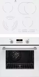 Встраиваемый комплект ELECTROLUX EHF 96547 SW + EZB 55420 AW