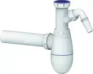 Сифон для кухонной мойки Unicorn D40 , без выпуска 1 1/2, штуцер (B510V)