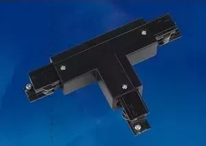 Соединитель для шинопроводов Т-образный, левый, внешний UNIEL UBX-A32 Black