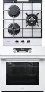 Встраиваемый комплект KORTING HGG 485 CTW + OKB 781 CEW