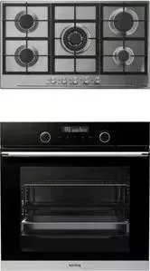 Встраиваемый комплект KORTING HG 965 CTX + OKB 8101 N STEAM
