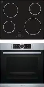 Встраиваемый комплект BOSCH PKE611D17E + HBG634BS1