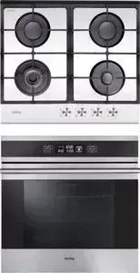 Встраиваемый комплект KORTING HGG 685 CTW+ OKB 9101 CFX