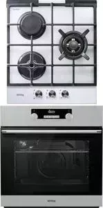 Встраиваемый комплект KORTING HGG 485 CTW + OKB 770 CEX