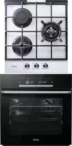 Встраиваемый комплект KORTING HGG 485 CTW + OKB 9133 CEN