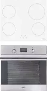 Встраиваемый комплект KORTING HI 64021 BW + OKB 771 CFX