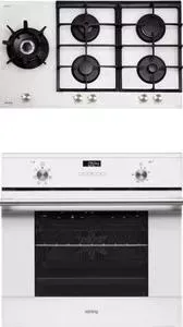 Встраиваемый комплект KORTING HGG 985 CTW + OKB 760 FW