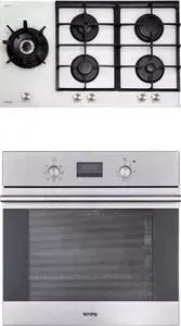 Встраиваемый комплект KORTING HGG 985 CTW + OKB 771 CFX
