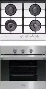 Встраиваемый комплект KORTING HGG 685 CTW+ OGG 541 CFX