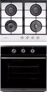 Встраиваемый комплект KORTING HGG 685 CTW+ OKB 470 CMX