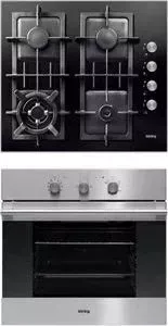 Встраиваемый комплект KORTING HGG 665 CTN + OGG 541 CFX