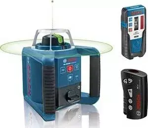 Нивелир лазерный ротационный BOSCH GRL 300 HVG Set (0.601.061.701)