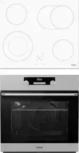 Встраиваемый комплект KORTING HK 62051 BW + OKB 770 CEX