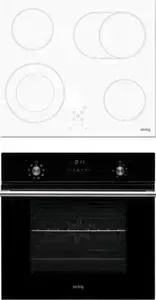 Встраиваемый комплект KORTING HK 62051 BW + OKB 792 CFN