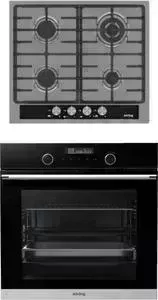Встраиваемый комплект KORTING HG 665 CTGX + OKB 8101 N STEAM