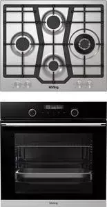 Встраиваемый комплект KORTING HG 631 CTX + OKB 8101 N STEAM
