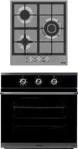 Встраиваемый комплект KORTING HG 465 CTX + OKB 470 CMX