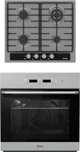 Встраиваемый комплект KORTING HG 665 CTGX + OKB 480 CEX