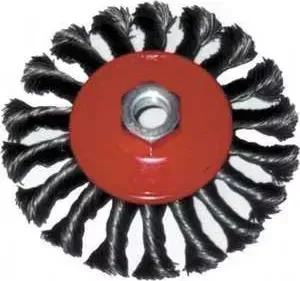 Корщетка FIT -колесо 125мм М14 с наклоном витая (39116)