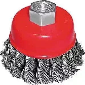 Корщетка FIT -чашка 75мм М14 витая (39467)