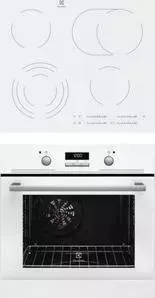 Встраиваемый комплект ELECTROLUX EHF 96547 SW + EZB 52410 AW