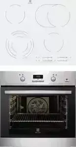 Встраиваемый комплект ELECTROLUX EHF 96547 SW + EOB 53434 AX
